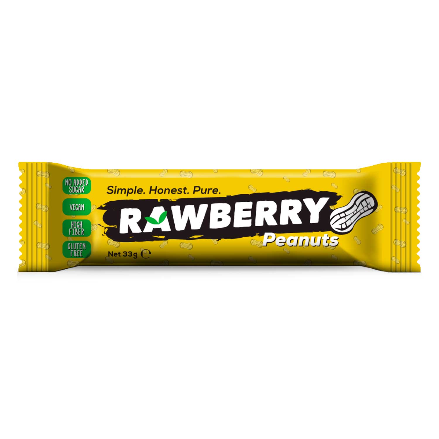 peanuts Rawberry Peanut 15 Bar - Görsel 1