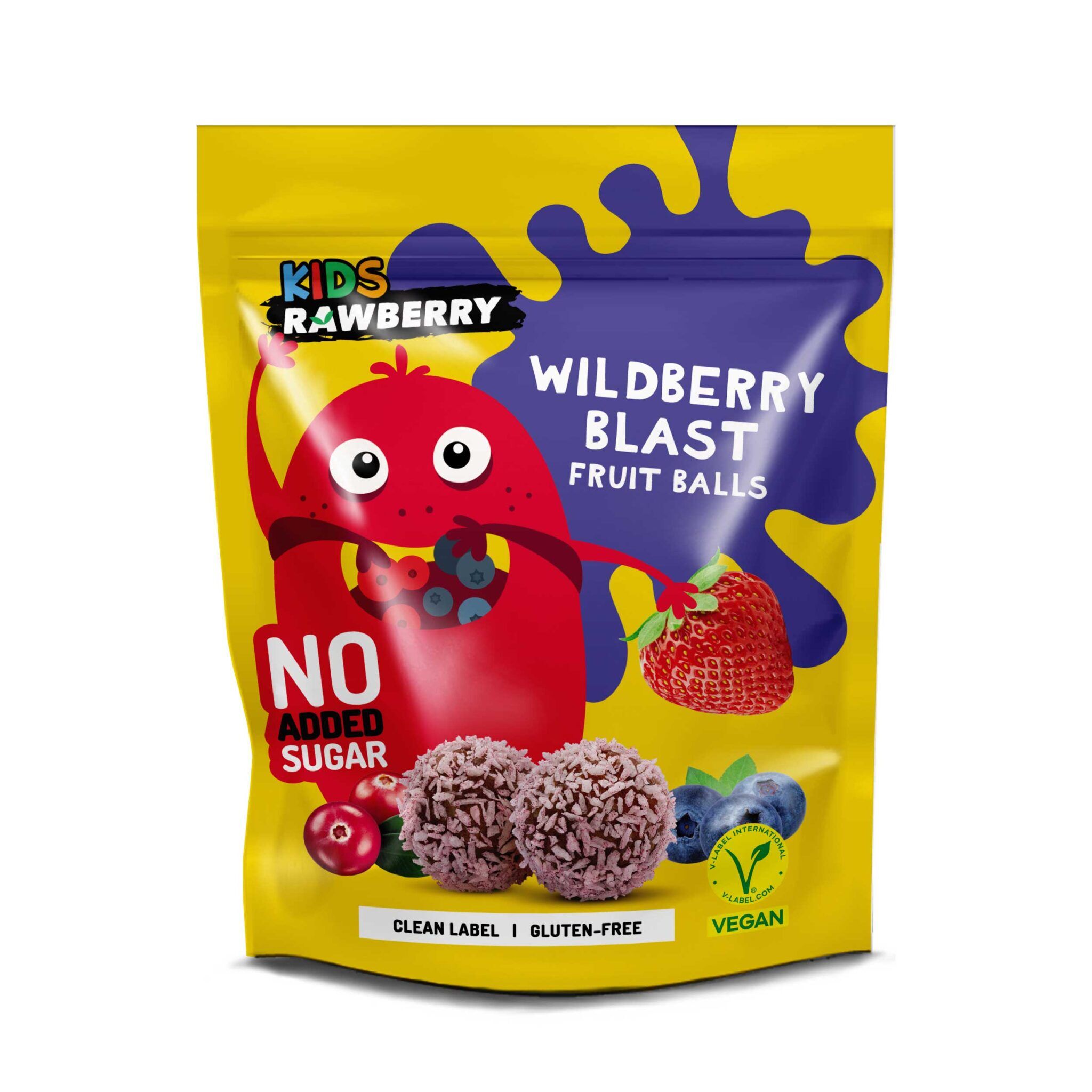 RAWBERRY KIDS - FOREST FRUIT BALLS (8 PACK) - Image 1